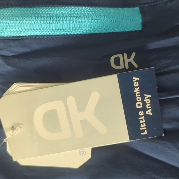 Little Donkey Andy Capri NWT Size S NWT Blue - Picture 2 of 3